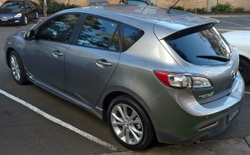 Арка левая Mazda 3 BL хэтчбек