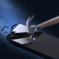 Стекло на экран "Антишпион" для Samsung Galaxy Z Flip 8, серия 2.5D Privacy Screen Protector от Dux Ducis