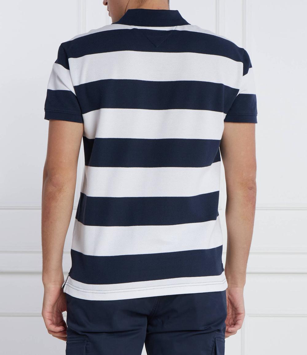 Поло TJM CLSC STRIPE Tommy Jeans - темно-синий(DM0DM16225)