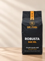 Кофе в зернах вьетнамский Mr.Phin Robusta Dak Mil, 500 г