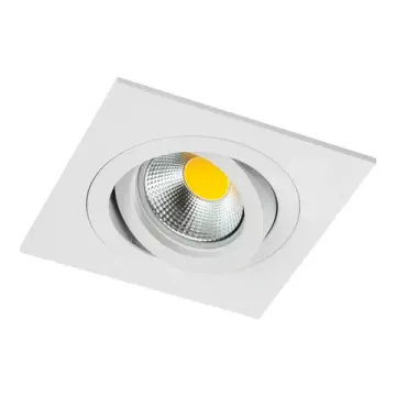 Встраиваемый точечный светильник 1*MR16/GU10 011615 белый Singo Base Lightstar