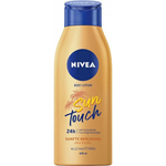 06.2024 срок . NIVEA Sun Touch увлажняющий лосьон для тела с эффектом автозагара, обогащенный экстрактом гинкго и маслом виноградных косточек 400 мл (Из Эстонии)
