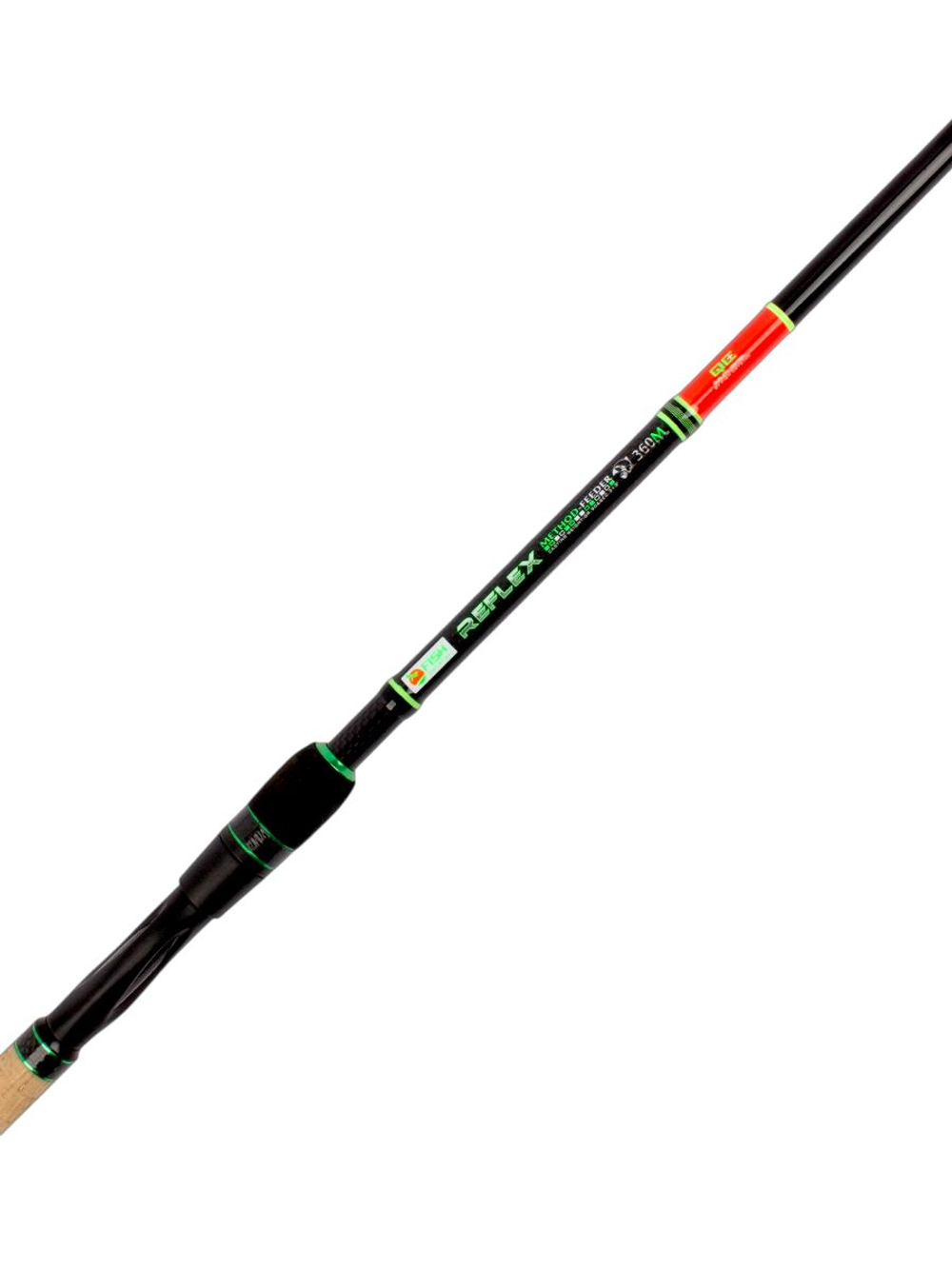 Удилище фидерное "REFLEX METHOD FEEDER" FISH CRYSTAL , тест до 90 г, 3,60 м, 3+3
