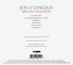 Jon & Vangelis / Private Collection (CD)