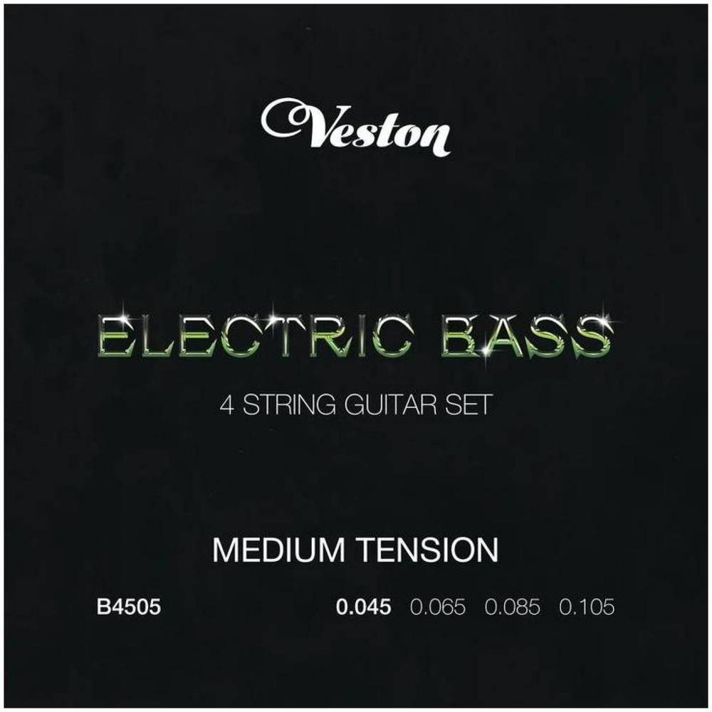 Бюджетные струны для бас-гитары VESTON B4505