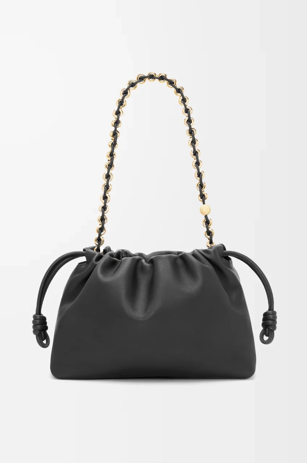 Loewe Сумка Flamenco среднего размера из мягкой кожи ягненка наппа, черный