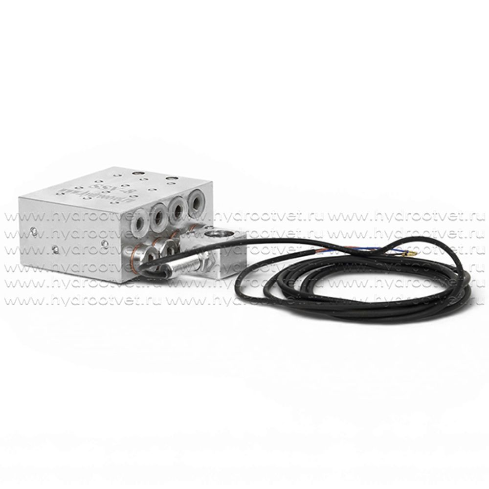 SSV-8-K + inductive switch - Питатель прогрессивный на 8 выходов, с реле конца цикла