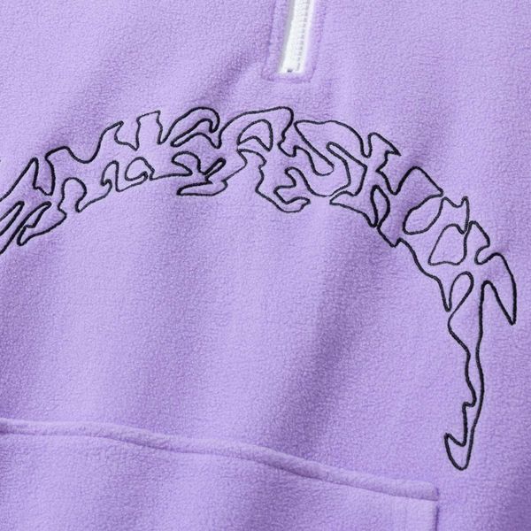 Толстовка Turbo fleece фиолетовый / черный - фото 6