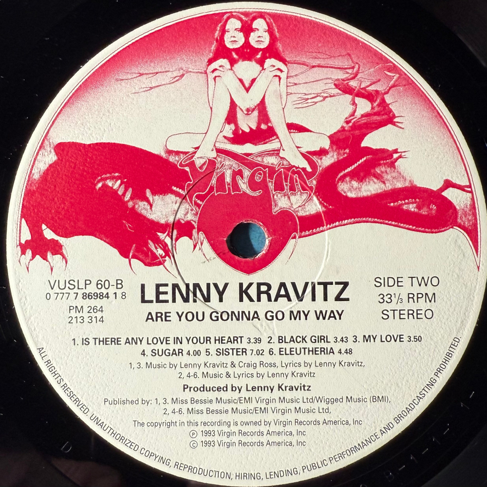 Lenny Kravitz - Are You Gonna Go My Way (Европа 1993г.)