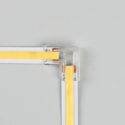Коннектор угловой COB-MONO-8mm-2pin-STS (Arlight, Лента-Лента)