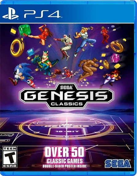 PS4 SEGA Genesis Classics (Б/У, Английская версия)
