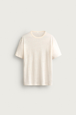 ФУТБОЛКА RELAXED FIT ИЗ 100% ЛЬНА — ZARA