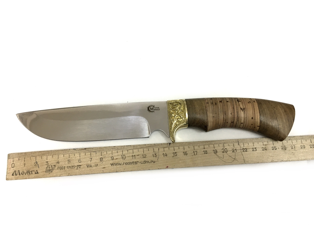 Нож Лорд, сталь 65Х13, дерево