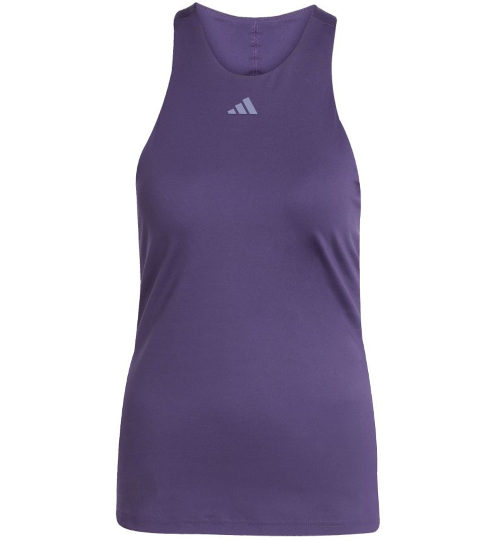 Женский теннисный топ Adidas Tennis Climacool Y-Tank — aurora plum