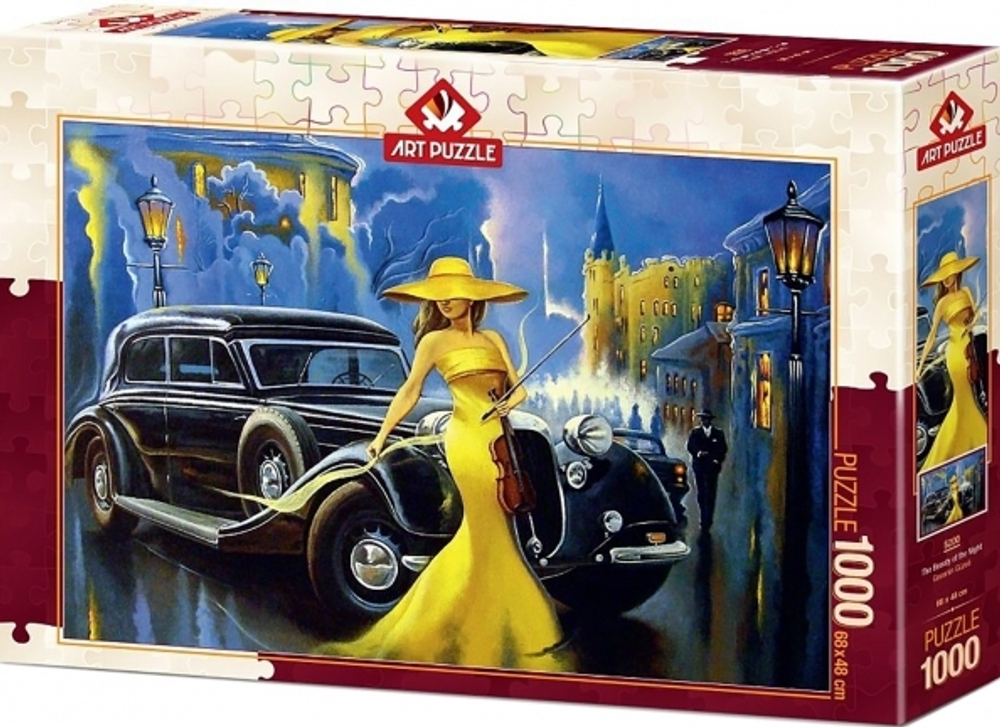 Пазл ART PUZZLE "Красота ночи", 1000 деталей , арт.5200, картонная основа, от 12 лет