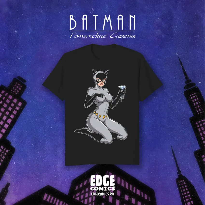 Футболка "Batman The Animated Series. Женщина-Кошка"