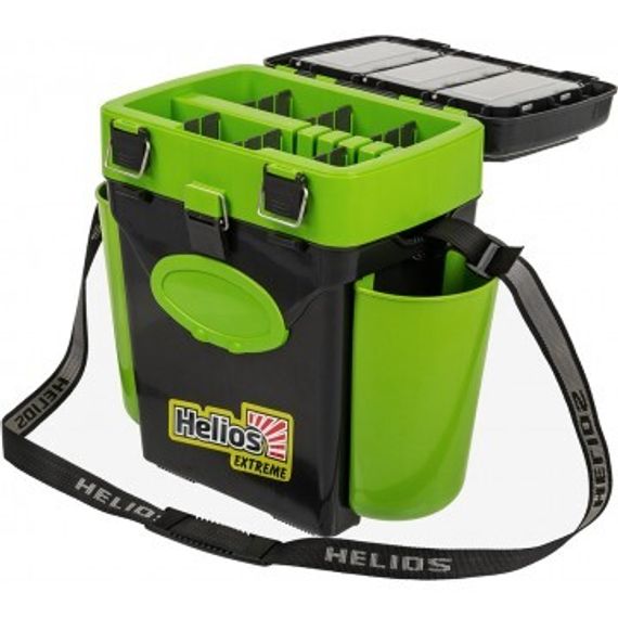 Ящик зимний Helios "FishBox" (10л) зеленый