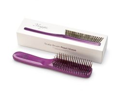 Расческа Majestic Scalp Brush фиолетовый жемчуг