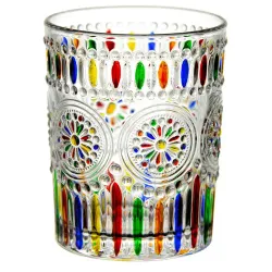 Стакан Олд Фэшн 290 мл Mosaic Stripes декор d 7,7 см h9,8 см "UTOPIA" P.L.- Barbossa [6]