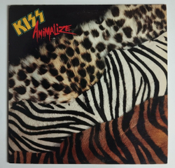 Винтажная виниловая пластинка LP Kiss Animalize (USA 1984)