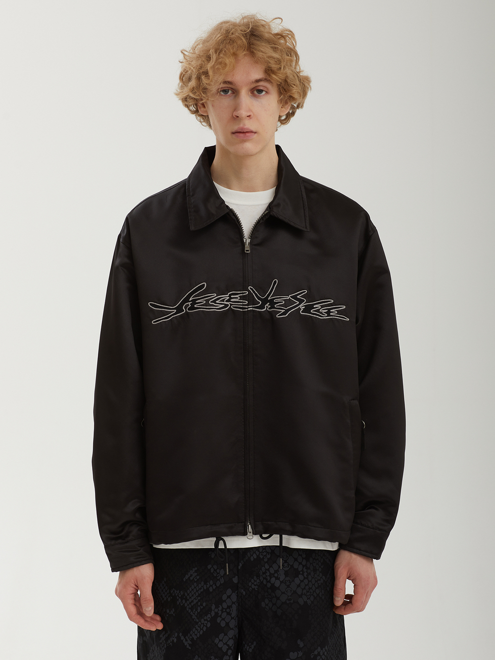 Мужская Куртка Logo Applique Satin Coach