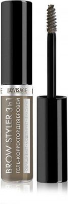 Гель-корректор для бровей LuxVisage BROW STYLER - 01 ЛАТТЕ