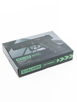 Пистолет пневм. Stalker SA17G Spring (аналог Glock 17), к.6мм,мет.корпус, маг.11шар