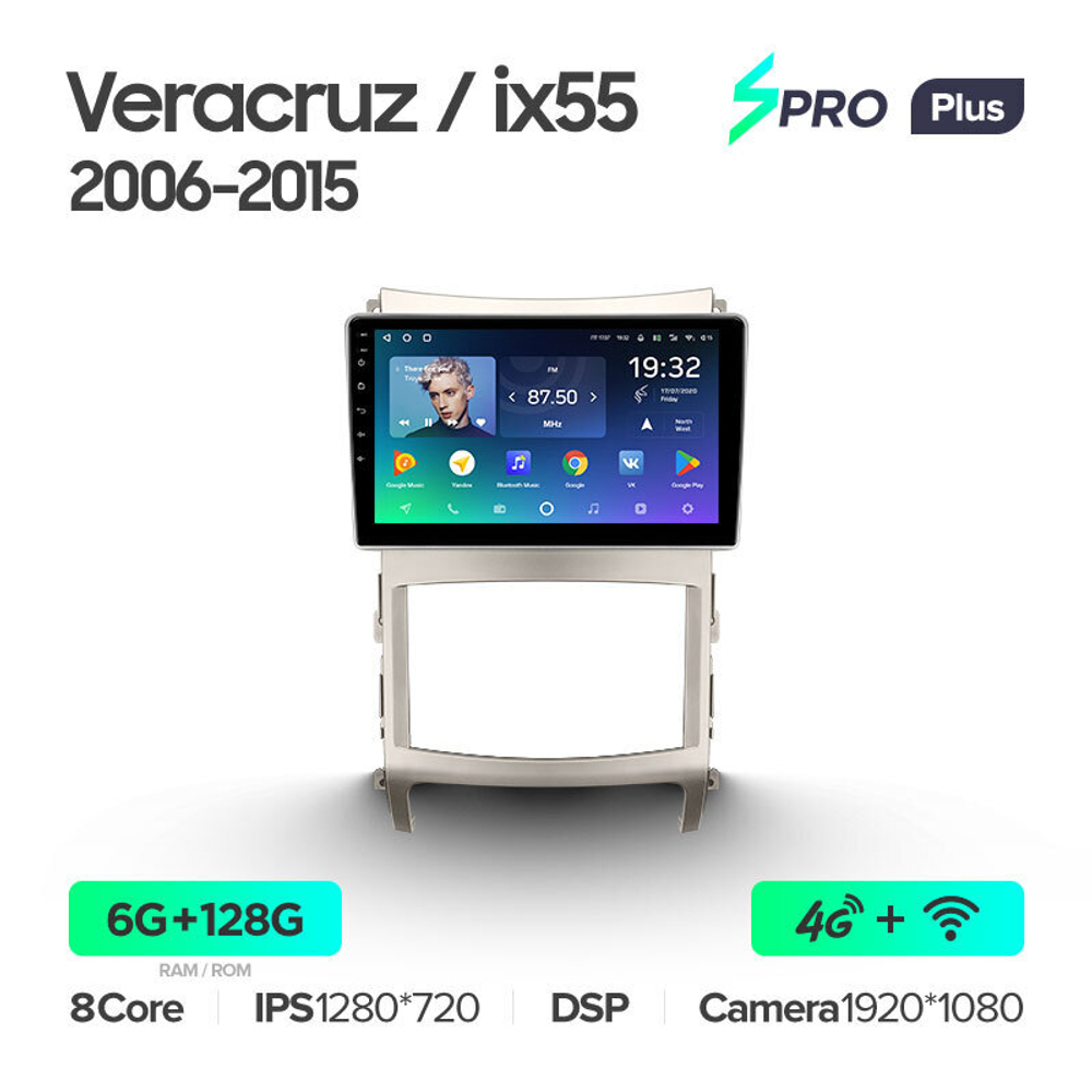 Teyes SPRO Plus 9" для Hyundai ix55/Veracruz 2008-2012