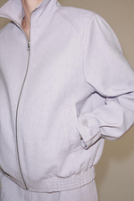 БОМБЕР ИЗ СМЕСОВОГО ЛЬНА — ZW COLLECTION — ZARA