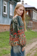 Blouse "Polina. Visiting Baba Yaga"