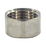Заглушка латунь никель Ду 15 (1/2") ВР SantechSystems