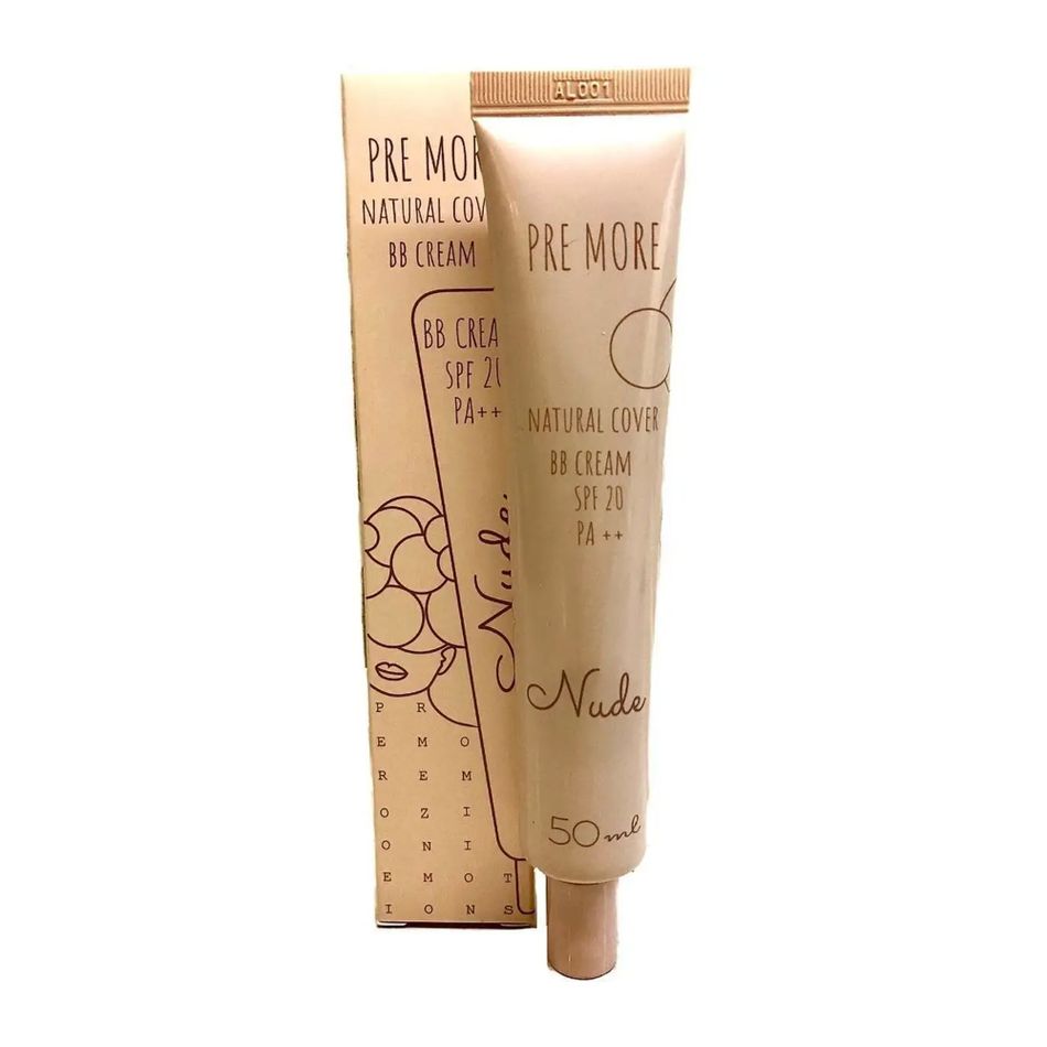 Маскирующий BB-крем PRE MORE Natural Cover BB Nude SPF20 Nude