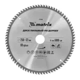 Пильный диск по дереву, 250 х 32 мм, 80 зубьев Matrix Professional — фото 1