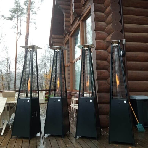 Уличный газовый обогреватель WWT 13I Total Black