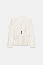 ПРИТАЛЕННЫЙ БЛЕЙЗЕР С ПОДПЛЕЧНИКАМИ — ZARA