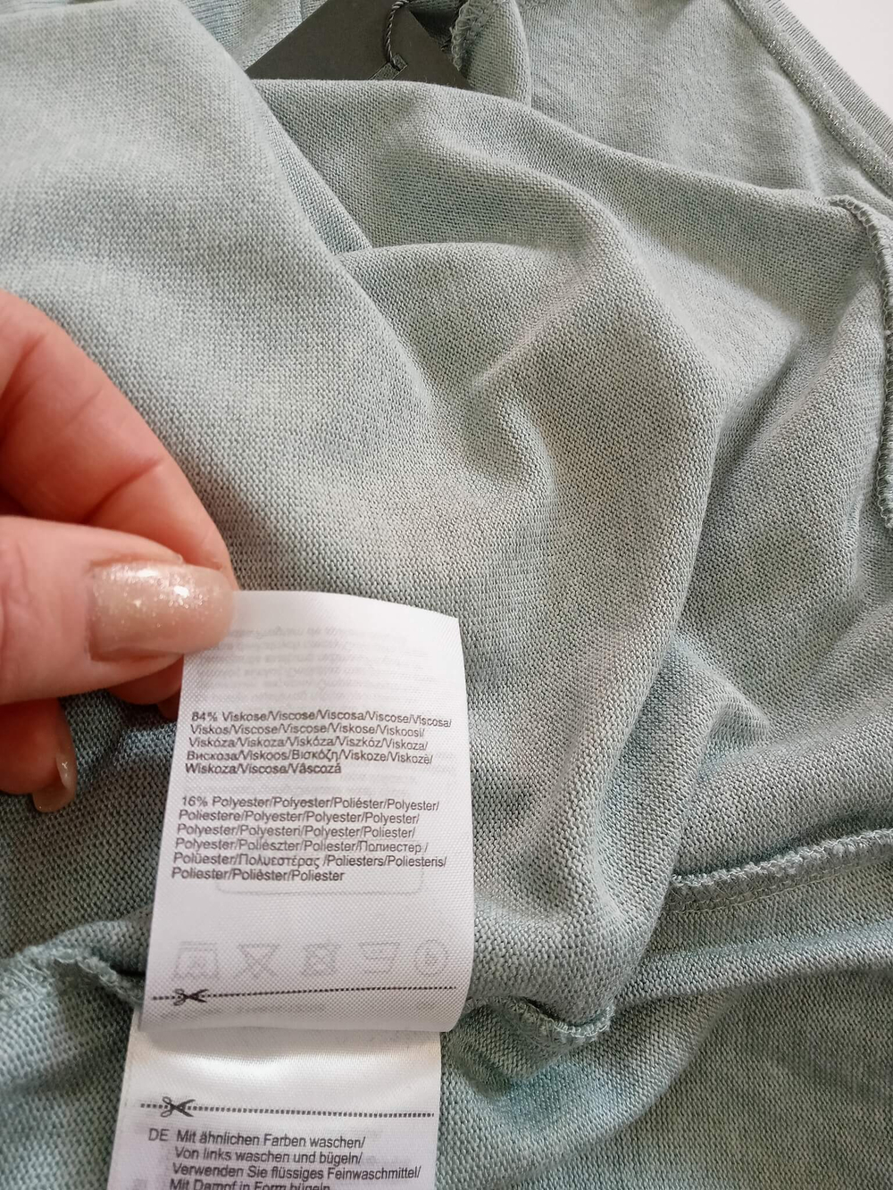 Джемпер женский, серо-голубой цвета. Размер 50/52 русский