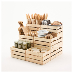 IKEA KNAGGLIG  (ИКЕА КНАГГЛИГ)  -  Ящик - сосна 46x31x25 см