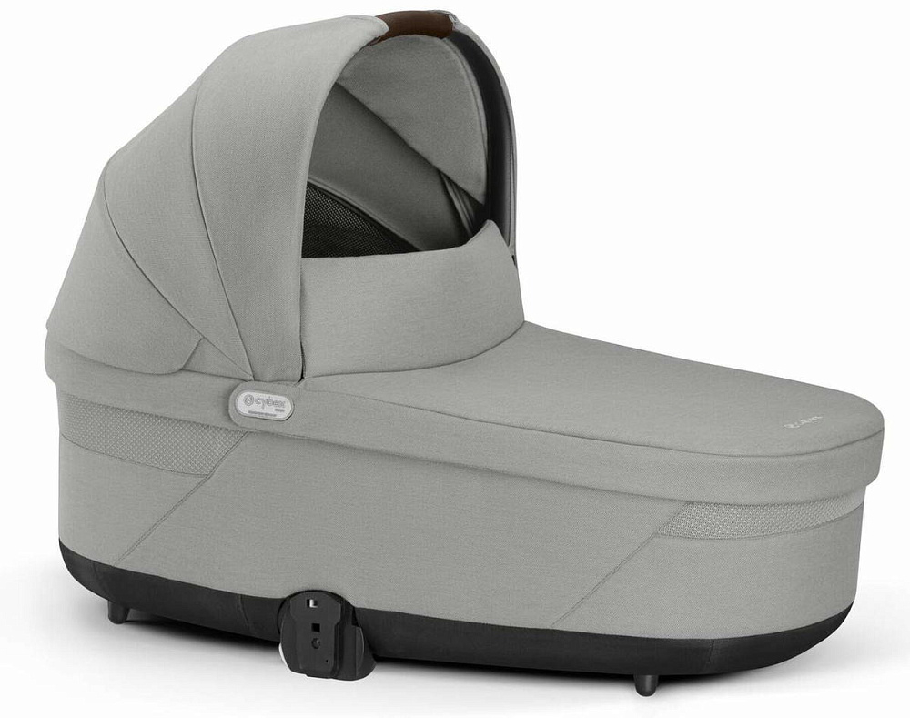 Коляска Cybex Talos S Lux SLV complete Aton B2 Bay Blue Base One 4 в 1 Stone Grey с дождевиками