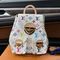 Рюкзак белый с разноцветным принтом от Louis Vuitton x Murakami Venice BP5-232762 — фото 1 [TG e9670c670ba0-001]