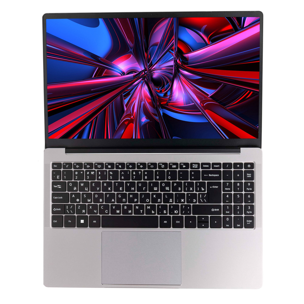 Ноутбук HIPER OFFICE HLP silver (Core i5 1235U/8Gb/256Gb SSD/VGA int/noOS) (H1574O582DM)