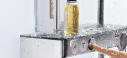Душевая система Hansgrohe Raindance Select Push 300 3jet Showerpipe белый/хром 27127400