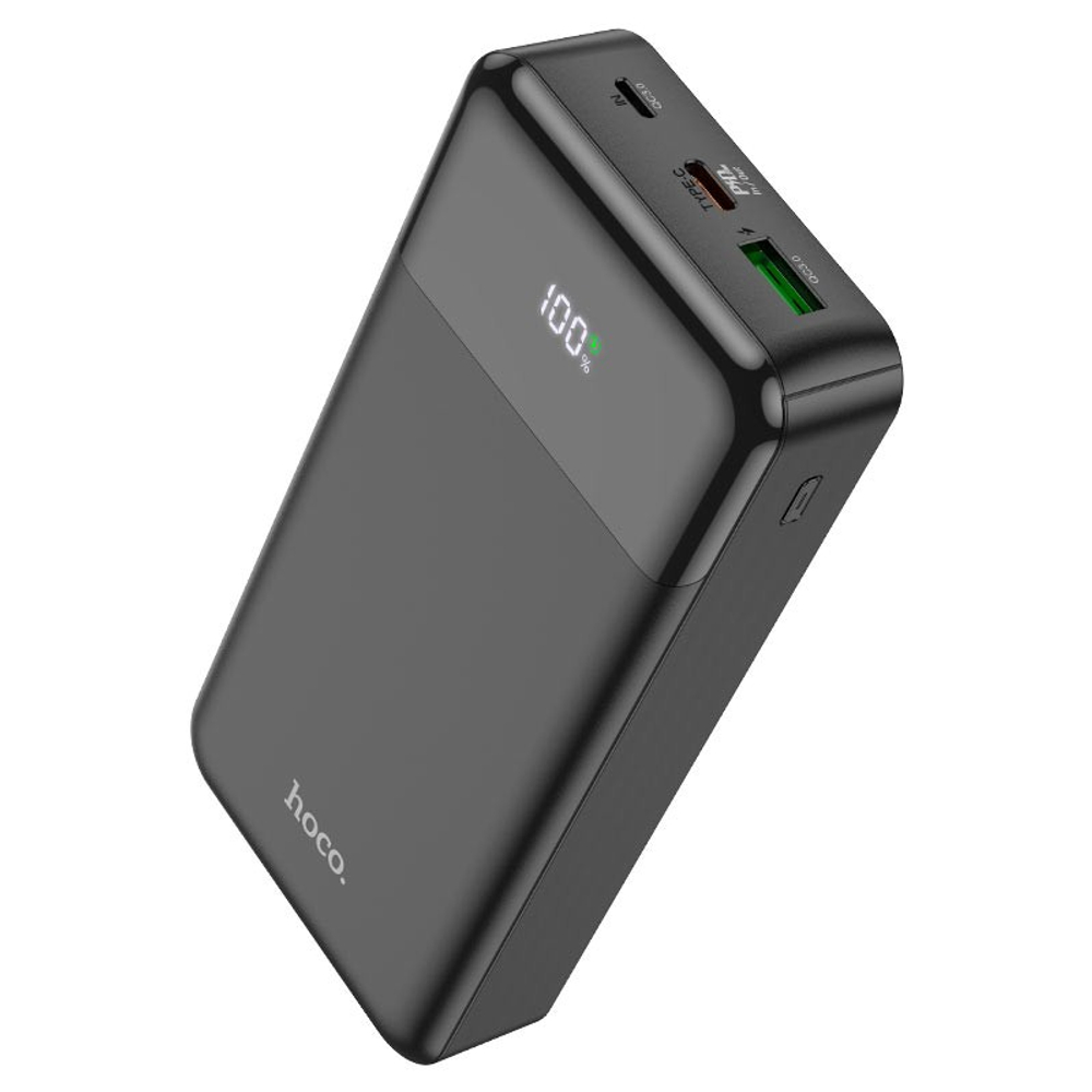 Powerbank Hoco J102A 20000mAh 1USB/1USB-C/1Micro черный