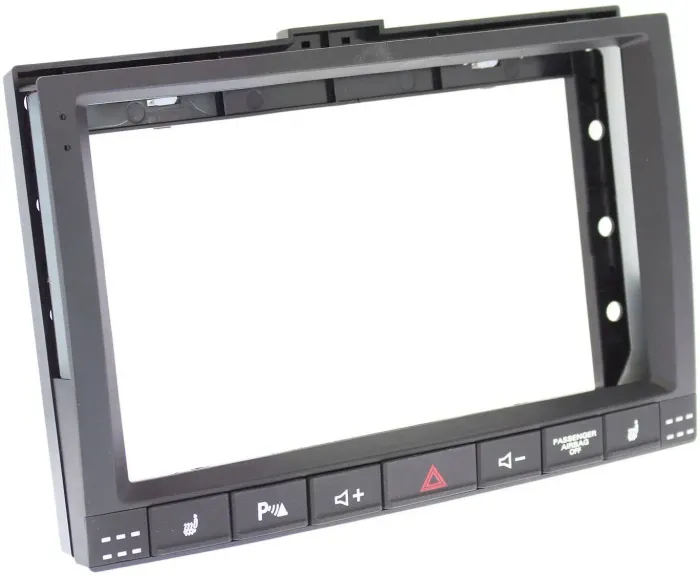 Магнитола для Volkswagen Touareg 2002-2010 (рамка с кнопками) - Teyes CC2 PLUS монитор 9" QLED, Android 10, Быстрая, SIM-слот