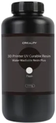 Фотография — Фотополимер Creality Water Washable LCD UV Resin, Белый, 1 л.