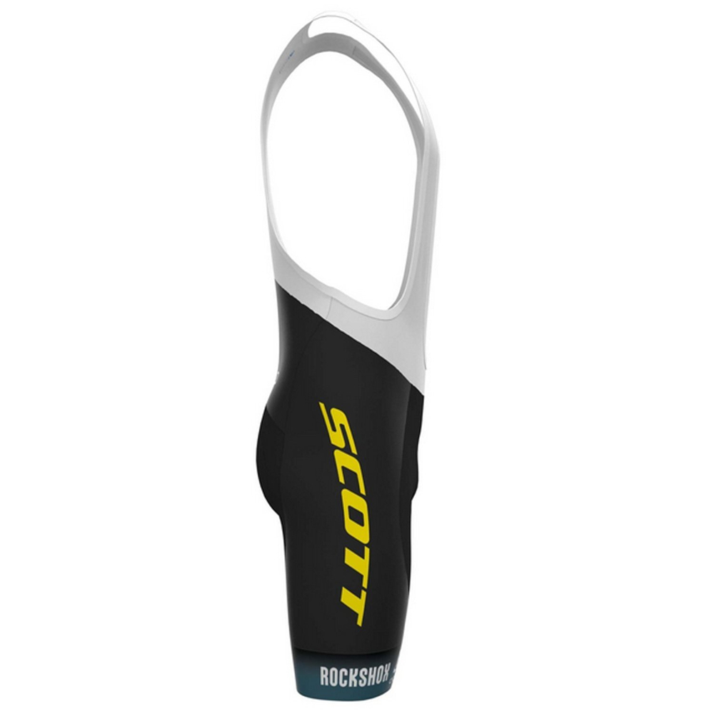 Шорты с лямками SCOTT SRAM Racing Team Rep black/sulphur yellow (ES292201-5024::::XL)