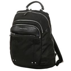 Рюкзак Piquadro Link черный кожа и ткань (CA2961LK/N)