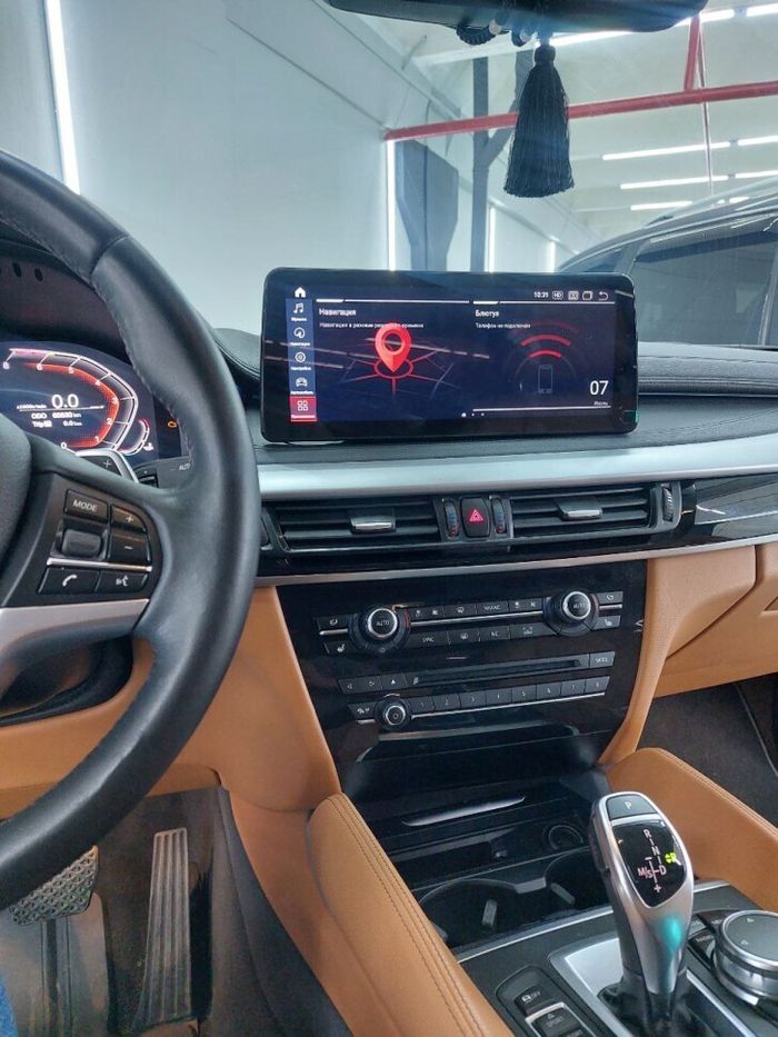 Магнитола для BMW X5 (F15), X6 (F16) 2017-2019 EVO - RDL-1545-L монитор 12.3" на Android 13, Быстрая, CarPlay, 4G SIM-слот