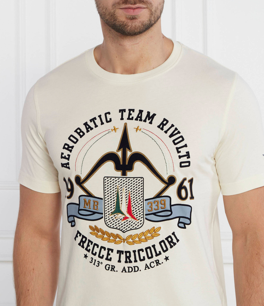 Футболка Aeronautica Militare - кремовый (TS2152J597)