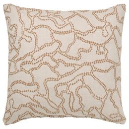 Чехол на подушку IKEA GULDFLY (ГОЛЬДФЛАЙ), Бежевый, 50x50 см