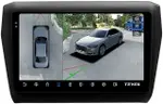 Магнитола для Suzuki Swift 5 2016-2023 (рамка матовая 9) - Teyes CC3-2K-360 на Android 10, Быстрая, 2K QLED, CarPlay, 4G SIM-слот, 4 камеры в комплекте